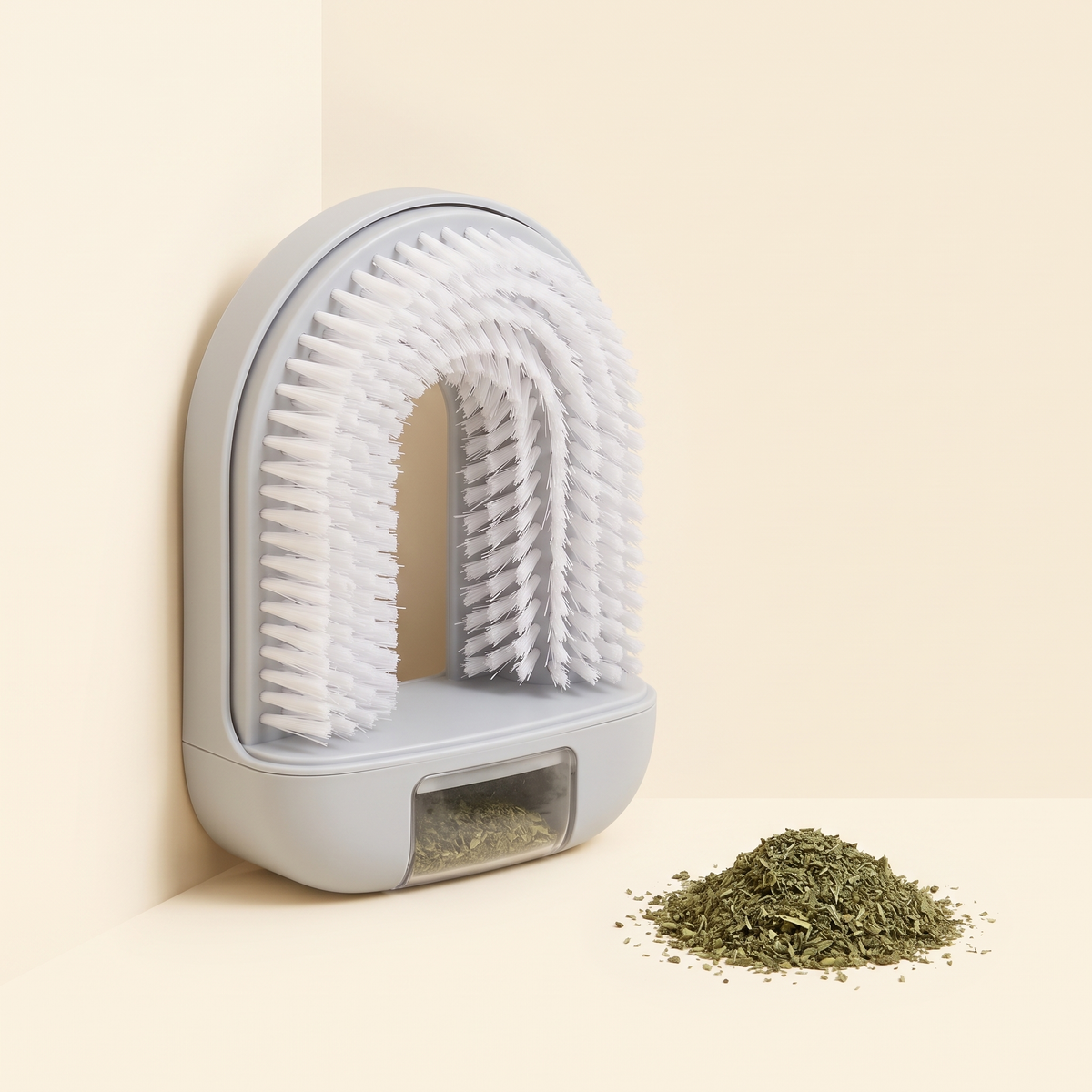 PurrBrush catnip self-groomer